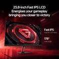 thumbnail image 2 of Xiaomi G24i Moniteur de Jeu 24 Pouces - 180 Hz 1 Ms FHD 1080p, AMD FreeSync Premium, 99 % sRGB IPS Grand Angle, HDMI 2.0/DP 1.4, Montage VESA - Noir, 2 of 7