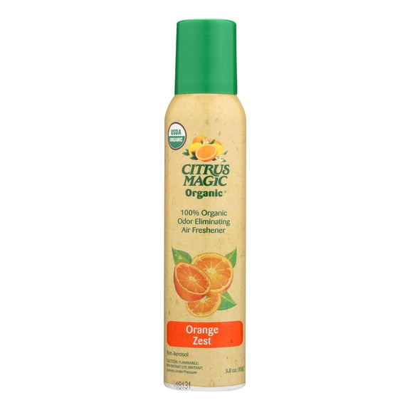 Citrus Magic Air Freshener - Odor Eliminating - Spray - Fresh Orange - 3.5 oz