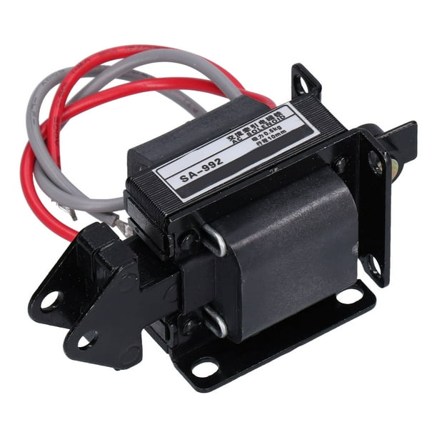Electroimán de solenoide, BERM Electroimán de empuje y tracción Electroimán de solenoide de tracción Electroimán de control de movimiento Respuesta rápida NikouMX herramienta