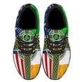 thumbnail image 2 of St Patrick's Day American flag Irish Celtic Cross Shoes Sneakers Black Size 3.5, 2 of 7