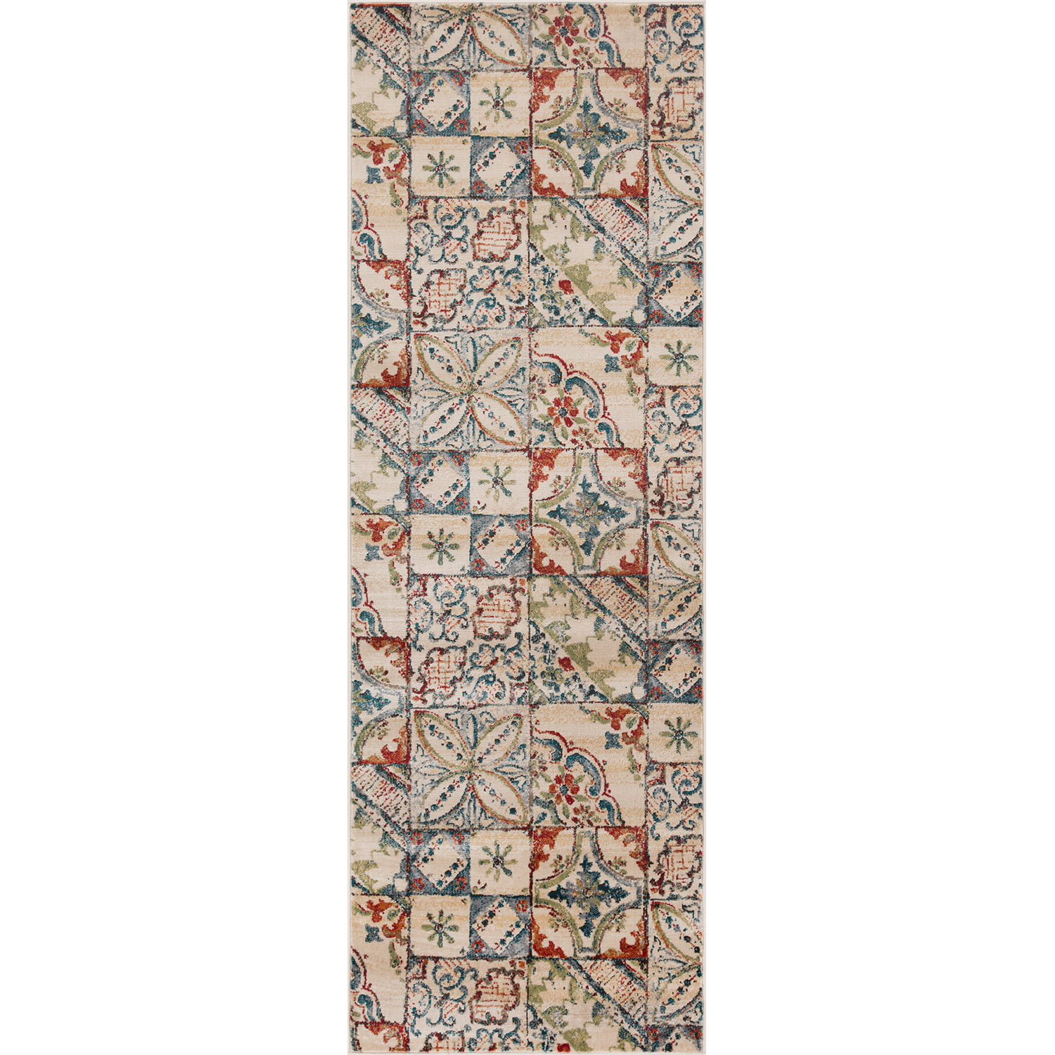 Beige by Blue Nile Mills for Hallway BLUENILEMILLS Transitional Floral Medallion Indoor Area Rug Collection with Jute Backing 5' x 8' Living Room Bedroom
