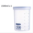 6 PCS Food Storage Containers,bottle Containers with Lids Airtight Dry
