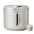 thumbnail image 1 of Rice Bucket Moisture-Proof Insect-Proof Sealed Tank Pressed Thickened Powder Storage Bucket Kitchen Storage Box L, 1 of 5