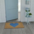 thumbnail image 3 of Calloway Mills Blue Heart Doormat, 36" x72", 3 of 8
