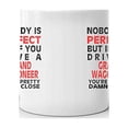 thumbnail image 3 of Nobody's Perfect Except GRAND WAGONEER Drive Coffee Tea Ceramic Mug Office Work Cup Gift 11 oz, 3 of 3