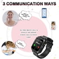 thumbnail image 3 of TOPCHANCES Kids Smart Watches, 1.3 inch Touchscreen Watch with Two Way Call SOS Voice Chat GPS Tracker, Christmas Birthday Gift for 3-15 Year Old Boys Girls, 3 of 6