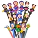 thumbnail image 5 of 12Pcs Halloween Ballpoint Pen Polymer Clay Wizard Witch Roller Ball Pen Party Favors Gift (Random Style), 5 of 5