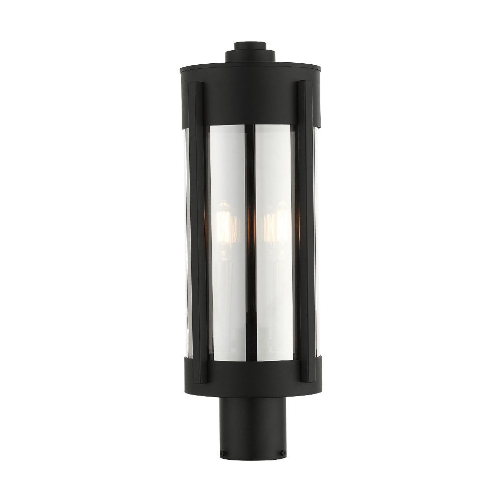 Livex Lighting - Sheridan - 2 Light Outdoor Post Top Lantern in Contemporary
