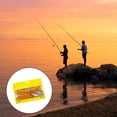 thumbnail image 4 of 6 señuelos de pesca de gusanos de fideos realistas, señuelos blandos para pesca en agua dulce. naranja, 4 of 9