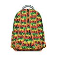 thumbnail image 3 of Marijuana Design College Backpack for Daily Use - Durable Student Bookbag with Laptop Sleeve, Casual Daypack for High School and University, Awesome Gift for Enthusiasts, 3 of 6