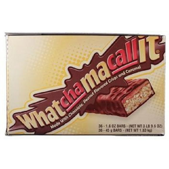 Whatchamacallit, Chocolate Bar, Count 36 (1.6 oz) - Chocolate Candy / Grab Varieties & Flavors