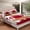 Crimson, variant on Erosebridal Teen Ball Gaming Football Sheet Set Twin,Sport Game Bedding Sets Twin Size,Gamer Decoration(Chicago),3pcs