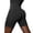 Black, variant on Women Seamless Scrunch Workout Shorts High Waisted Tummy Control Running Gym Fitness Yoga Shorts Black M