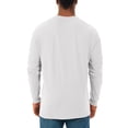 thumbnail image 3 of Fruit of the Loom Men's Soft Long Sleeve Lightweight Crew Neck T-Shirt - 2 Pack, 3 of 6