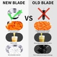 thumbnail image 6 of Juicer Machine,Fruit Juicer Machine with Larger 3" Big Mouth Feed Chute,Juicer Machines Vegetable and Fruit,Stainless Steel,BPA-free (Silver+Black), 6 of 10