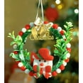 thumbnail image 2 of Mecorevxz 12Pcs Cloth Wrapped Christmas Ball Ornaments 3.15Inch Christmas Hanging Pendant for Christmas Decorations, 2 of 3