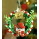 thumbnail image 2 of Fiudx Kit de Corona Navideña Diy, Materiales de Manualidades Completos, Decoraciones Rojas y Verdes, Lazos Dorados, Figuras de Muñeco de Nieve y Papá Noel, Perfecto para El Hogar o El Jardín, Regalo, 2 of 2