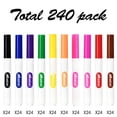 thumbnail image 4 of Madisi Washable Markers, Broad Line Markers, Assorted Colors, Classroom Bulk Pack, 240 Count, 4 of 4