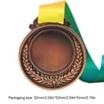 thumbnail image 4 of 10 Medallas Bronce Con Cinta para El Cuello Premio Competición Juegos Deportivos, 4 of 4