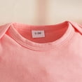thumbnail image 7 of Newborn Baby Girl Summer Clothes Baby Girl Outfits Long Sleeve Top Plaid Suspender Skirt Floral Dress Headband Baby Clothes 0-3T, 7 of 7