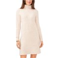 thumbnail image 1 of Vince Camuto Robe Chandail à Col Roulé pour Femmes, Beige, Très Grand, 1 of 1