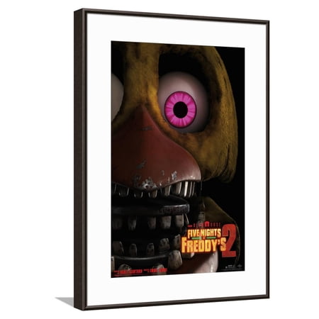 Five Nights at Freddy's Movie 2 (2025) - Chica One Sheet 3 Canvas Wall Poster, 14.725" x 22.375"