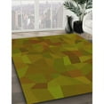 thumbnail image 2 of Ahgly Company Indoor Rectangle Patterned Dark Bronze Brown Area Rugs, 8' x 12', 2 of 6