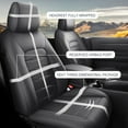 thumbnail image 4 of IKABEVEM Car Seat Cover for Honda CR-V 2023-2025：Full Set of Customized All-Inclusive Gray CR-V Seat Covers, 4 of 7