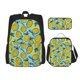 thumbnail image 1 of Balery Lemon Mochila Escolar 3 en 1 para Niños - Mochila Resistente con Lonchera Térmica y Estuche - Mochila Escolar para Niños y Niñas, 1 of 7
