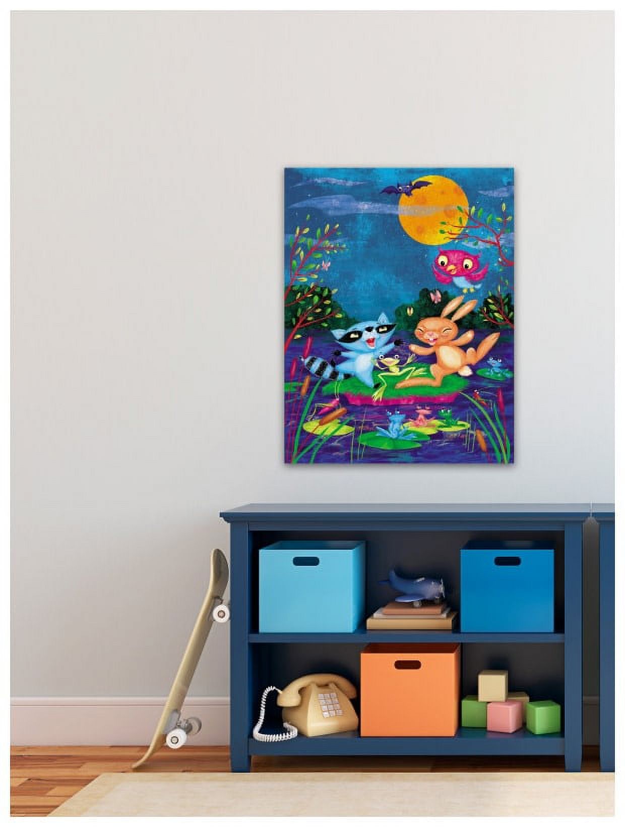 Marmont Hill "Pond Friends" by Curtis Painting Print on Canvas