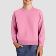 thumbnail image 2 of Staki Fall Long Sleeve Shirts for Boys Boys Sweater Soft Cotton Kids Sweater for Boy (Pink,5 Years), 2 of 5