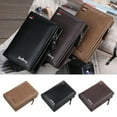 thumbnail image 3 of Minnieouse Billeteras para hombre de negocios, tarjetero de diseño corto de cuero PU, monedero de bolsillo para múltiples tarjetas, bolso de Type2 NO2, 3 of 6