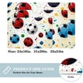 thumbnail image 2 of Football Non-Slip Polyester Floor Carpet Door Rugs - Machine Washable Kitchen Rug, 2 of 6