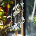 thumbnail image 5 of Dalrosia Crystal Suncatchers, Hanging Crystals Ornament Sun Catcher with Chain, Glass Beads Ball Prisms Pendant Rainbow Maker for Window Home Office Garden Decoration, 5 of 6