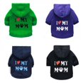 thumbnail image 4 of Deepwonder Letter Winter Pet Dog Hoodie Clothes Warm Pet Clothing for Puppy Dog Cats Pet Ropa Perro Pug Apparel Dog Outfits, 4 of 6