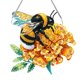 thumbnail image 1 of Pintura acrílica de diamantes para decoración del hogar, colgante con pintura de diamantes de abeja Animal, 1 of 9
