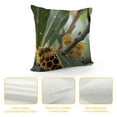 thumbnail image 4 of GOSMITH Throw Pillow Cover - Wasp Nest Cuckoo Small Insect Insect Nature, 4 of 5
