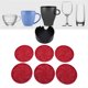 thumbnail image 5 of Posavasos De Silicona De 6 Uds, Posavasos Antideslizantes Gruesos Y Antiadherentes Con Soporte Para Bebidas Frías Y Calientes, 5 of 7