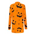thumbnail image 5 of DDAPJ pyju Halloween Cardigans for Women 2023 Fall Fashion,Lightweight Open Front Draped Cardigan Casual Long Sleeve Shawl Sleeve Holiday Coats on Clearance, 5 of 7