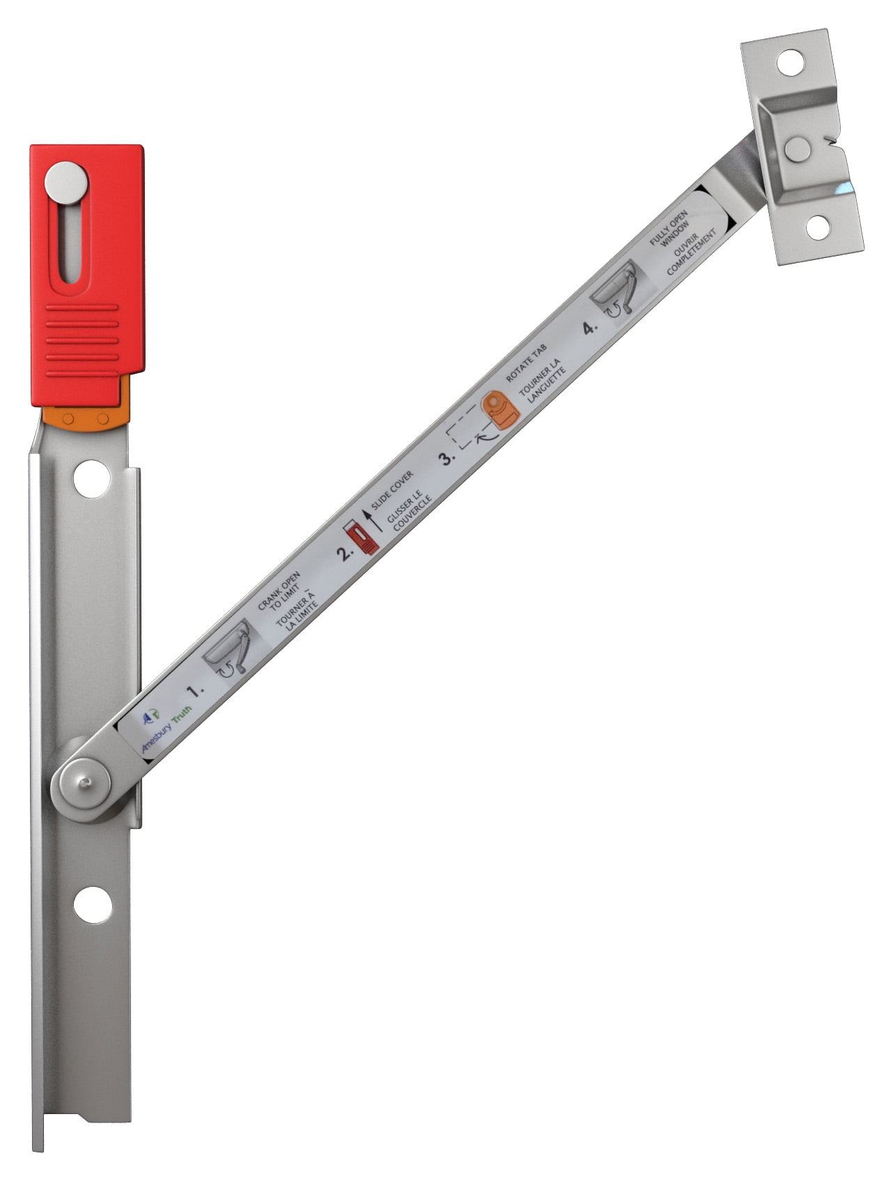 Truth EP27038 Right Hand Stainless Steel Casement Window Opening