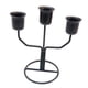 thumbnail image 1 of Candelabro de 3 brazos, soporte creativo de hierro para velas, mesa de comedor, Bar, boda, dormitorio, decoración del hogar Estilo A, 1 of 9