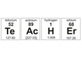 thumbnail image 3 of CafePress - Teacher Periodic Elements Pajamas - Women's Light Pajamas, 3 of 4
