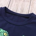 thumbnail image 6 of Boys 2-Piece Dinosaur Print Summer Sleepwear Set Short Sleeve Shirt Shorts Cotton Toddler Outfit 6M-4T, 6 of 9