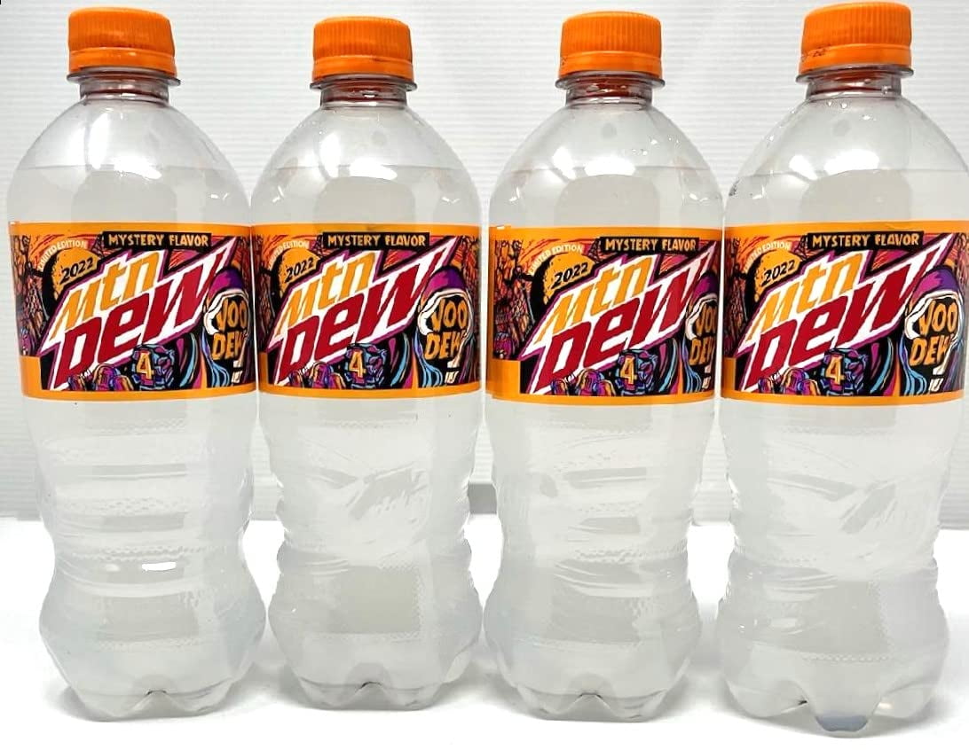 Mtn Dew Voodew 20 Oz Bottles Pack Of 4 Mountain Dew Voo