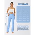 thumbnail image 5 of Yoga Pants Women, Flare Leggings for Women with Pockets Crossover High Waisted Bootcut Yoga Pants, 5 of 7