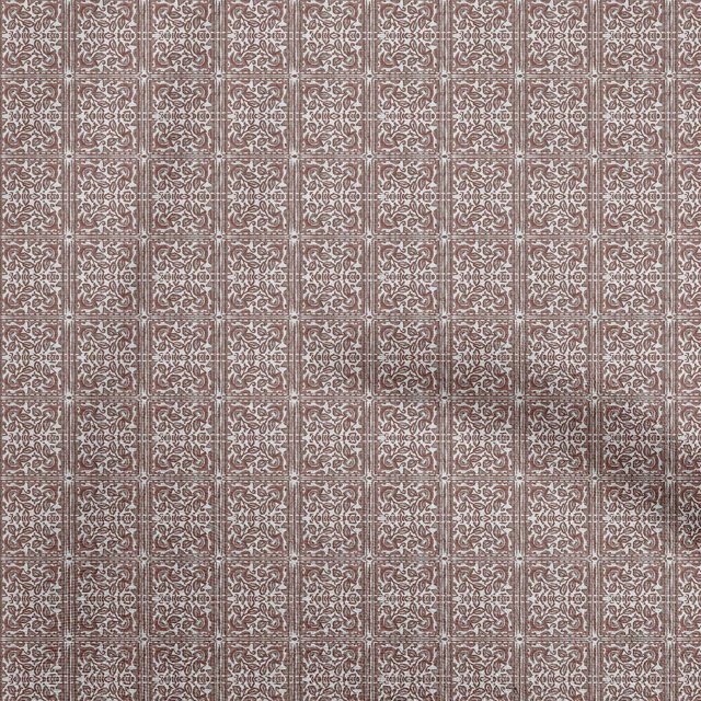 oneOone Cotton Flex Brown Fabric Texture Craft Projects Decor Fabric Printed By The Yard 40 Inch Wide