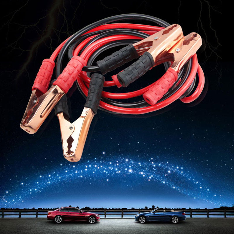 2m 500 amp car battery booster power wire line emergency cable line cable clipHB 