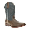 thumbnail image 2 of Roper Mens Ainsley Embroidered Square Toe Pull On Cowboy  Mid Calf Boots, 2 of 5