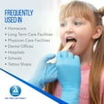 thumbnail image 3 of Dynarex Tongue Depressors, Non-Sterile, 5.5" Junior-Sized Length, For Mouth Checkups, Crafts, or Waxing, Beige Birch Wood - 1 Case of 5000, 10 Boxes of 500, 3 of 7