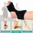thumbnail image 4 of Orthosis Foot Splint Night Splint for Pain Relief, Rehabilitation, Dorsal Splint Orthopaedic Support Bandage Foot Orthosis Fits Men and Women, 4 of 9